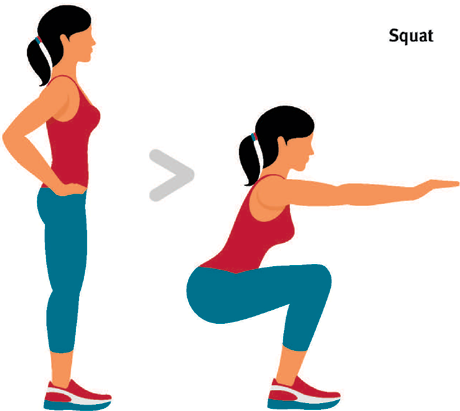 strength training squat