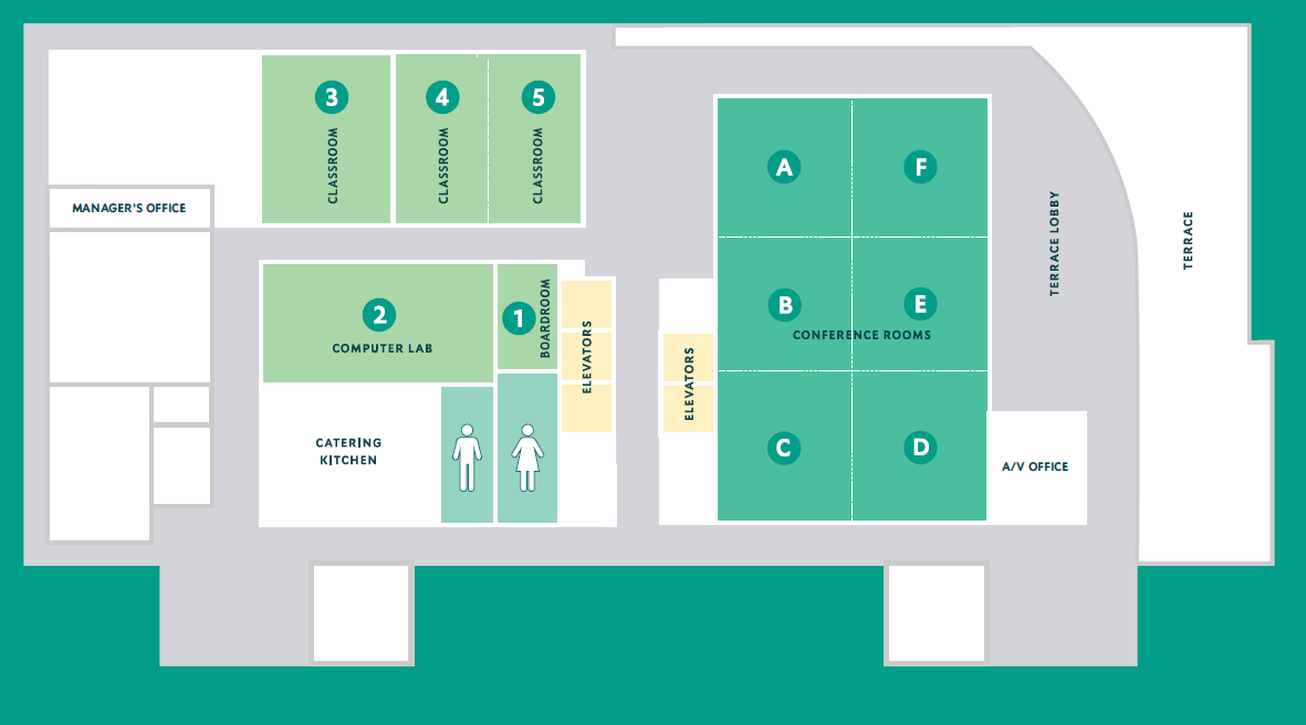 Map of Doordan Institute & Event Space