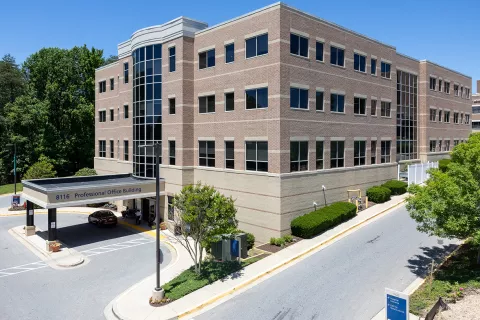 Professional Office Building, 8116 Good Luck Rd; Entrance