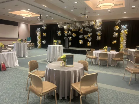 Doordan Institute decorated for an event