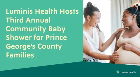 Luminis Health Hosts Third Annual Community Baby Shower for Prince George’s County Families