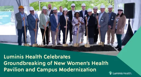 Luminis Health Celebrates Groundbreaking of New Women’s Health Pavilion and Campus Modernization at Doctors Community Medical Center