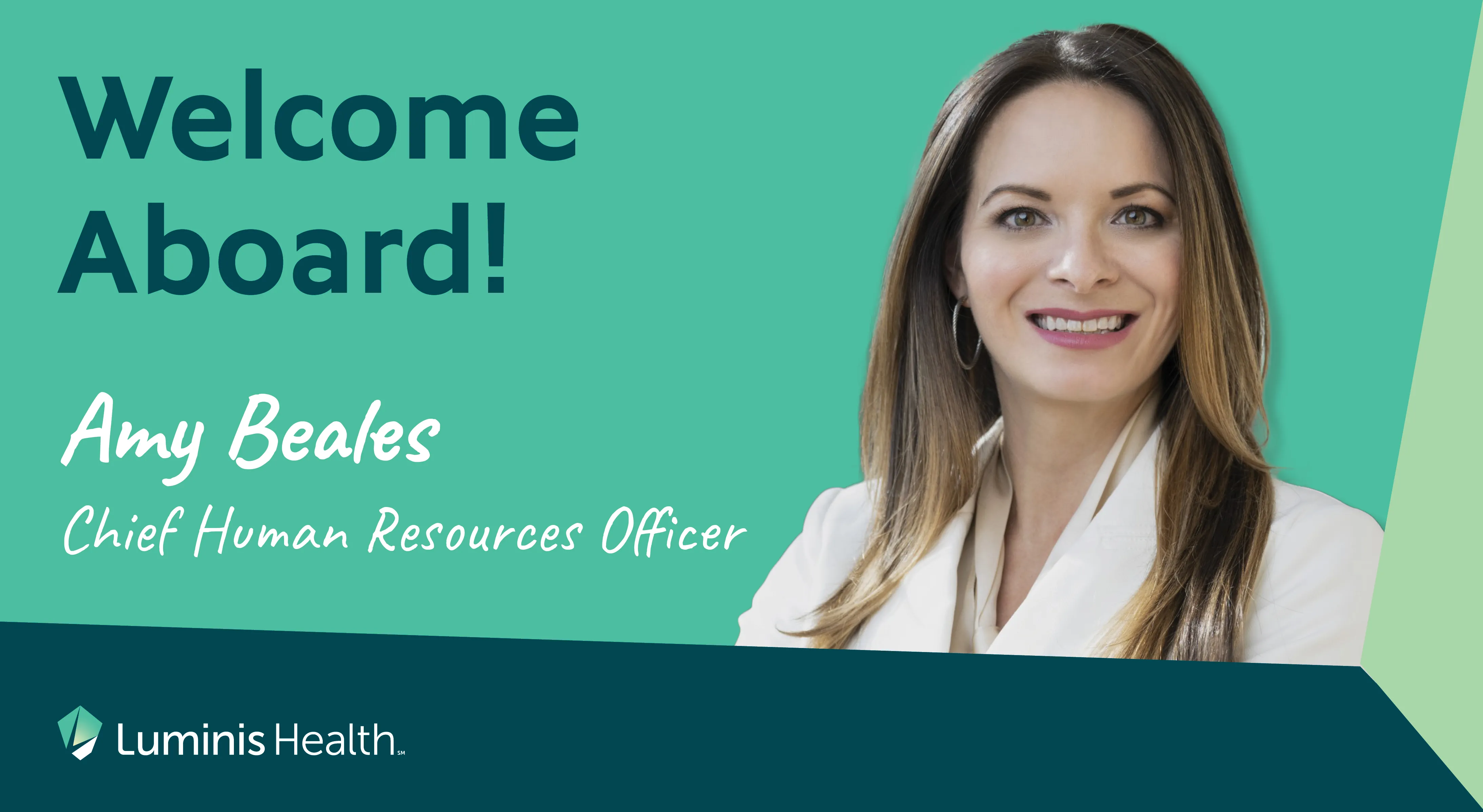 Welcome Aboard, Amy Beales