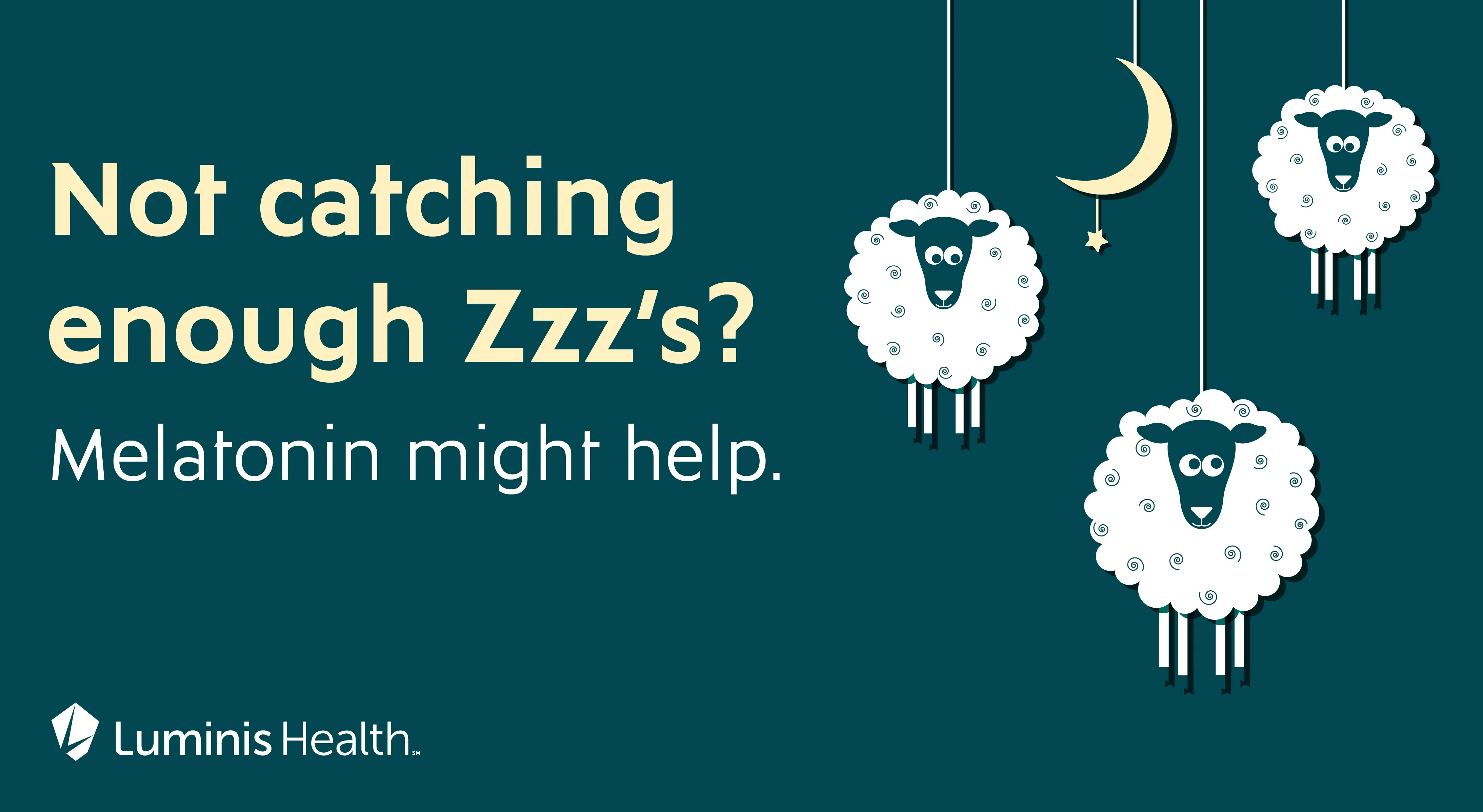 Not catching enough Zzz’s? Melatonin might help