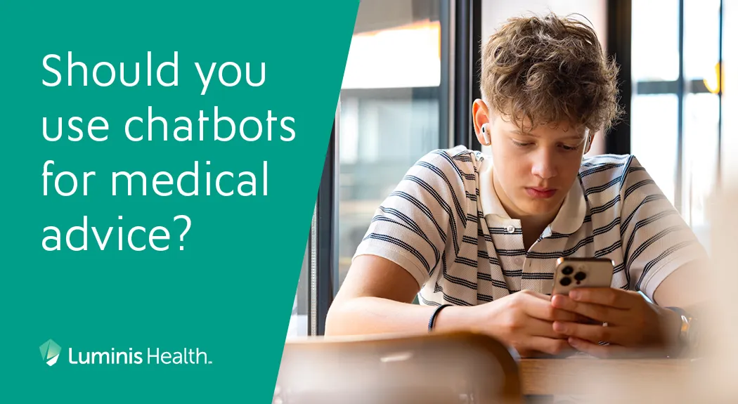 Should you use chatbots for medical advice?