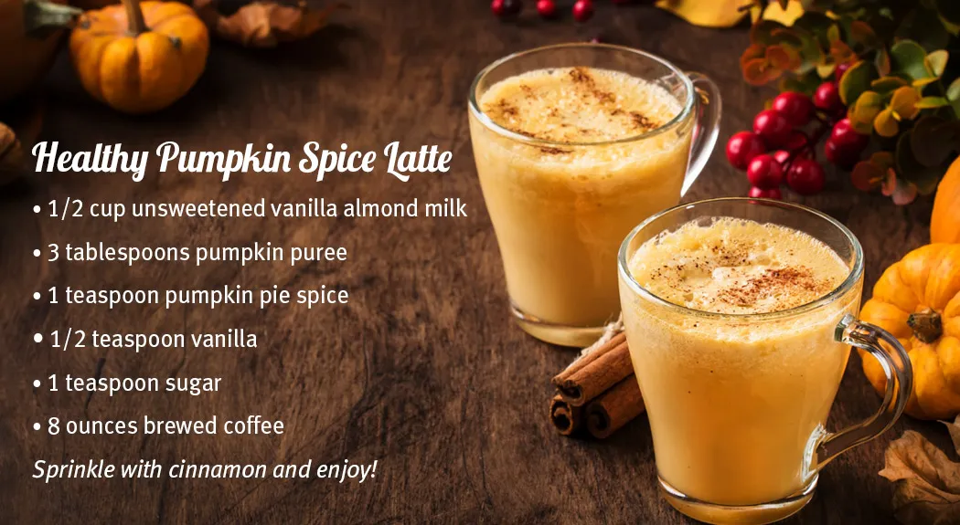 healthy pumpkin spice latte recipe